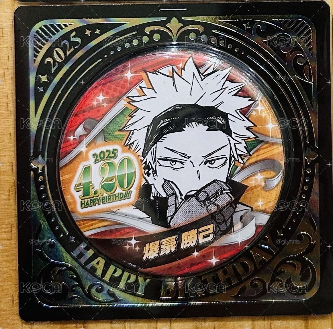 我英 JS 生日徽章