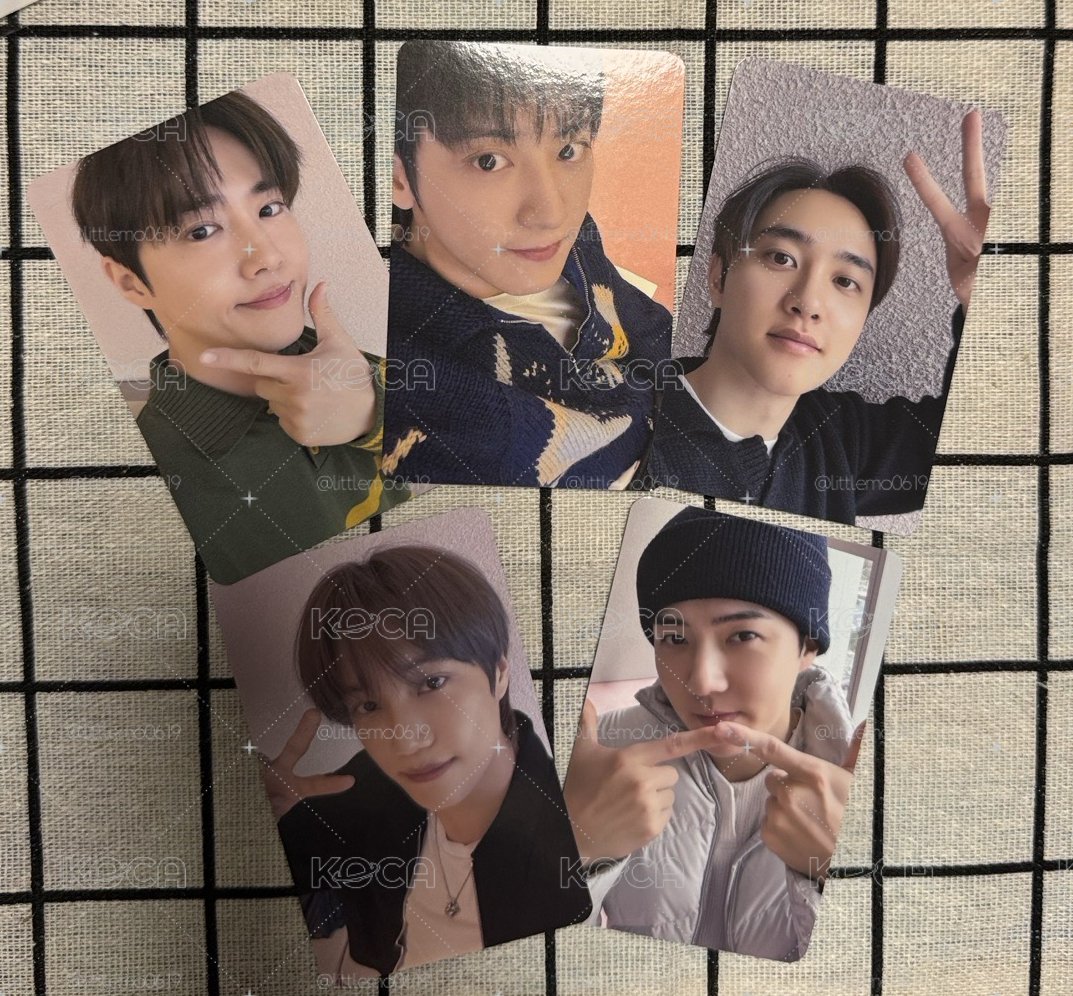EXO Reverxe ms 線上 簽售卡 