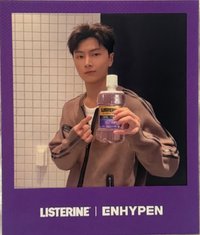 李施德霖漱口水 x ENHYPEN 拍立得 抽選卡 