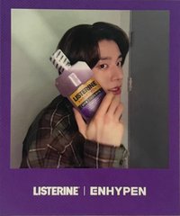 李施德霖漱口水 x ENHYPEN 拍立得 抽選卡 