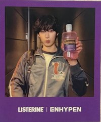 李施德霖漱口水 x ENHYPEN 拍立得 抽選卡 