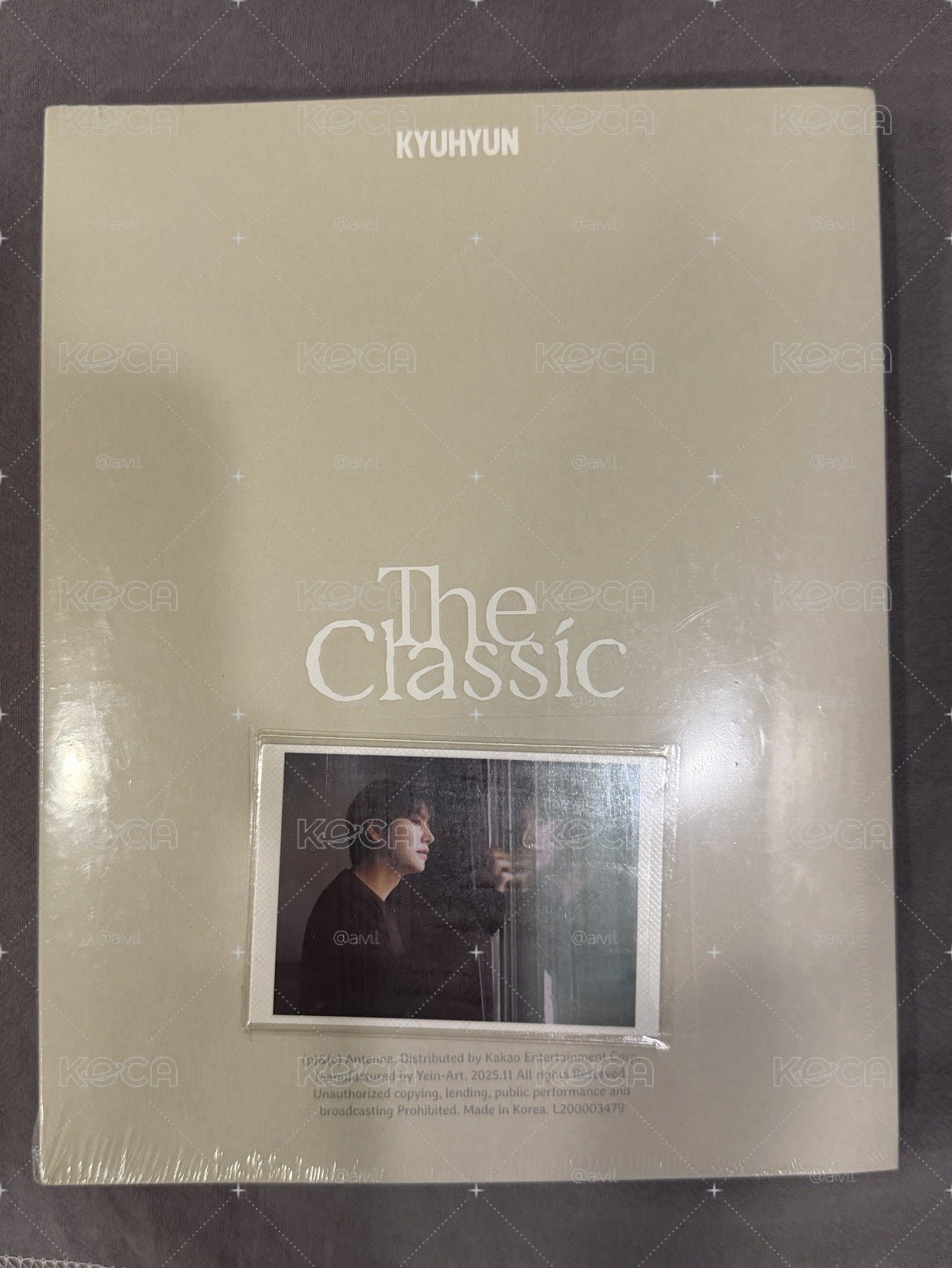 圭賢 the classic 全新未拆專 壓克力吊飾