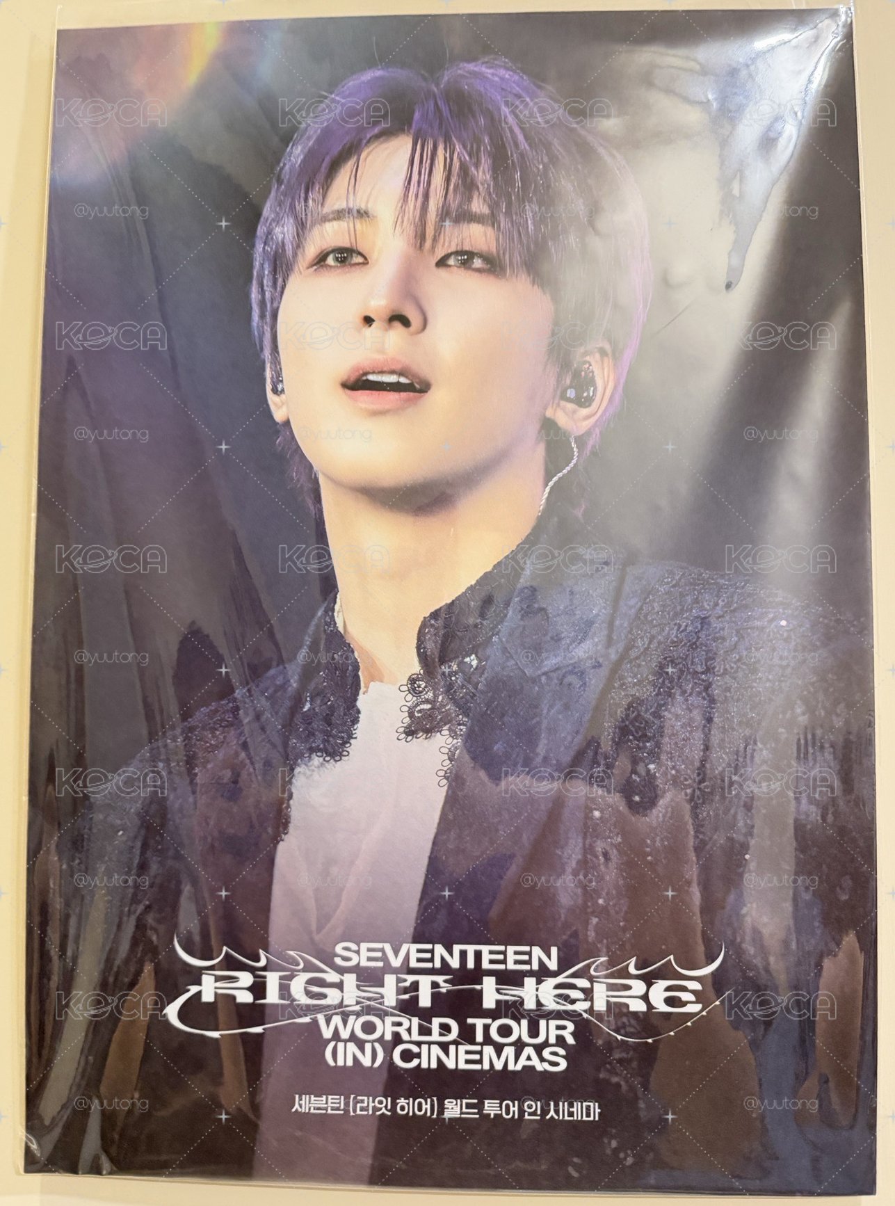 RIGHT HERE電影海報圓（威秀）