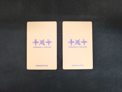 TXT 正規三輯 WVS 特典 小卡 然竣 杋圭 圖上兩張一起售