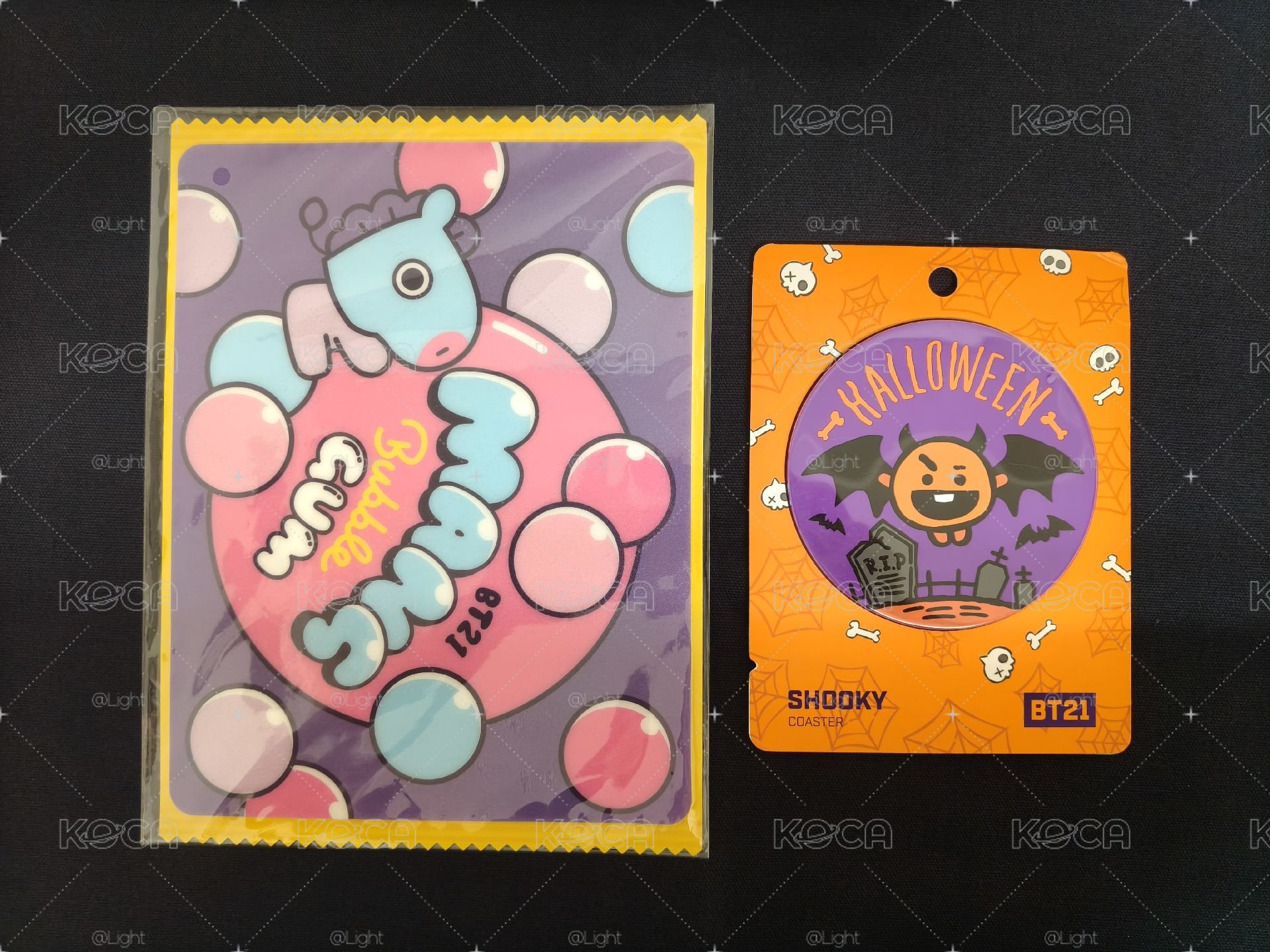 防彈少年團 BTS BT21 MANG 滑鼠墊 SHOOKY 萬聖節限定 杯墊