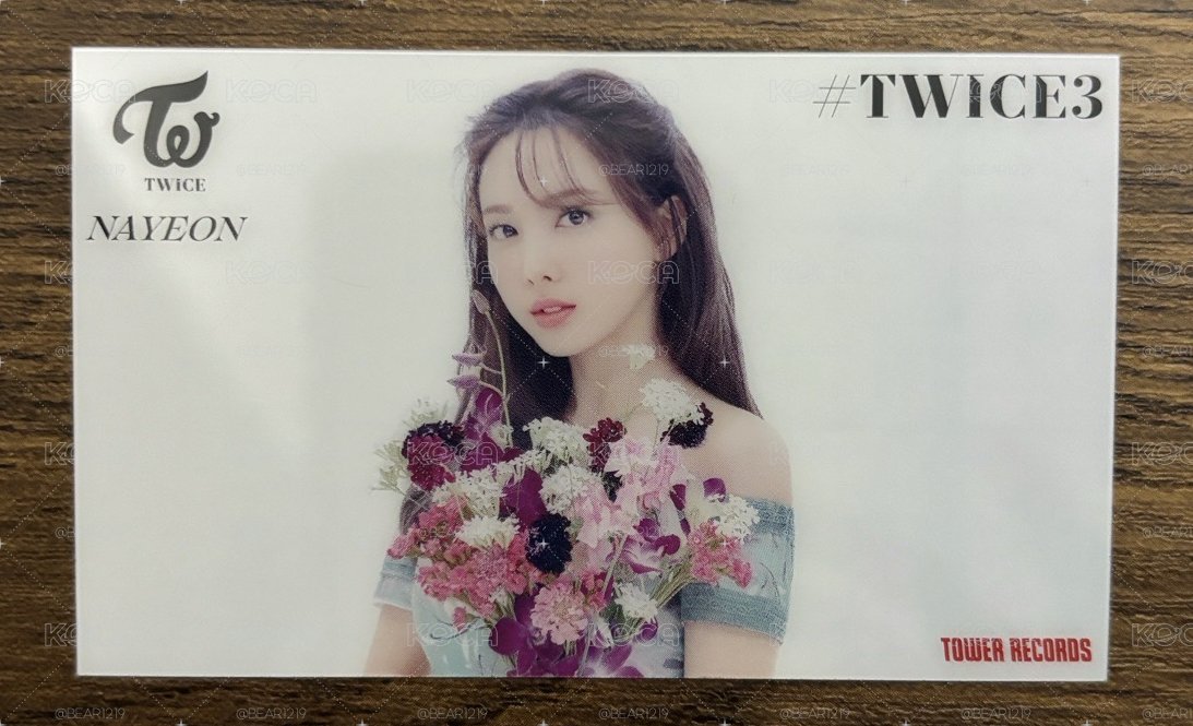 娜璉🩵#TWICE3塔店特典透卡