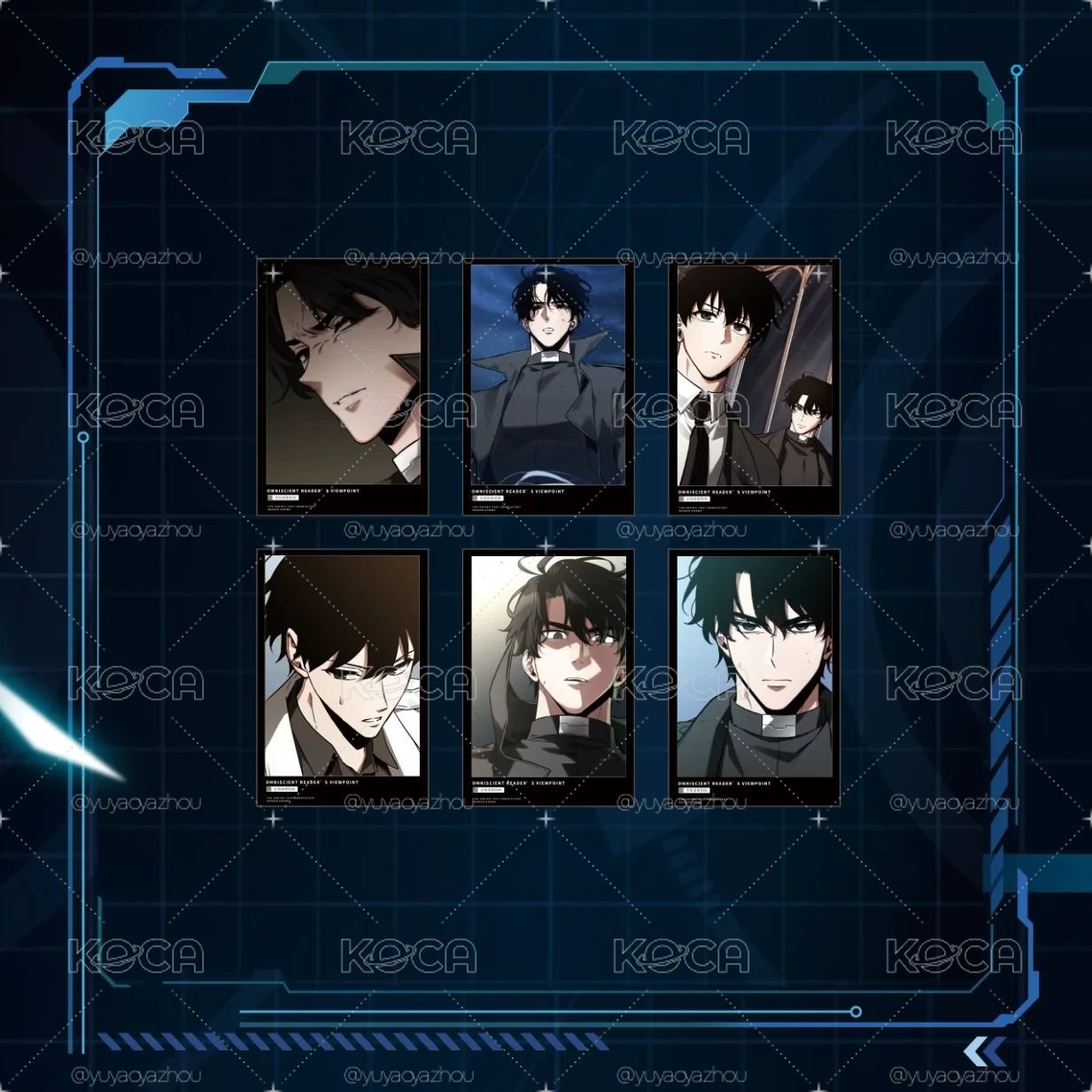 〔非現〕全知讀者視角MINI盲抽色紙