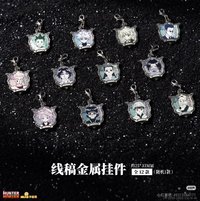 中國2026快閃 線稿金屬吊飾