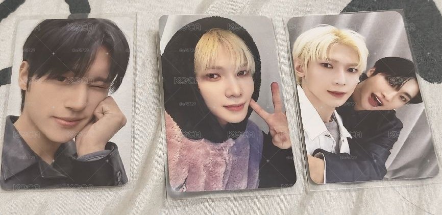 Ateez 簽售卡