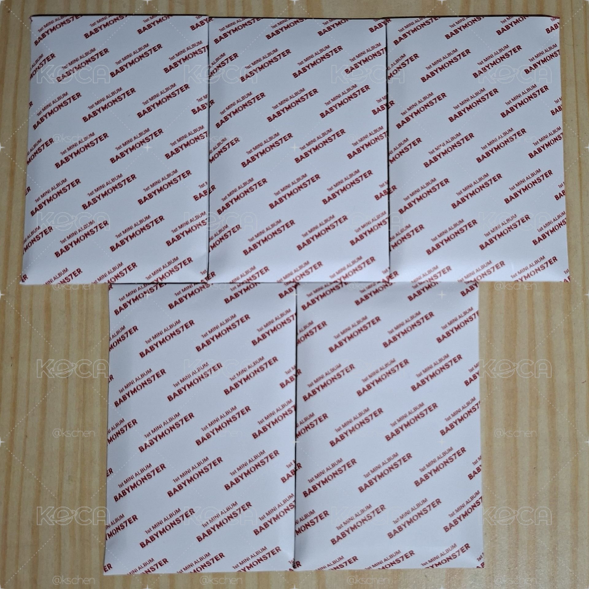現貨 | 出道預售禮一套14張含信封袋