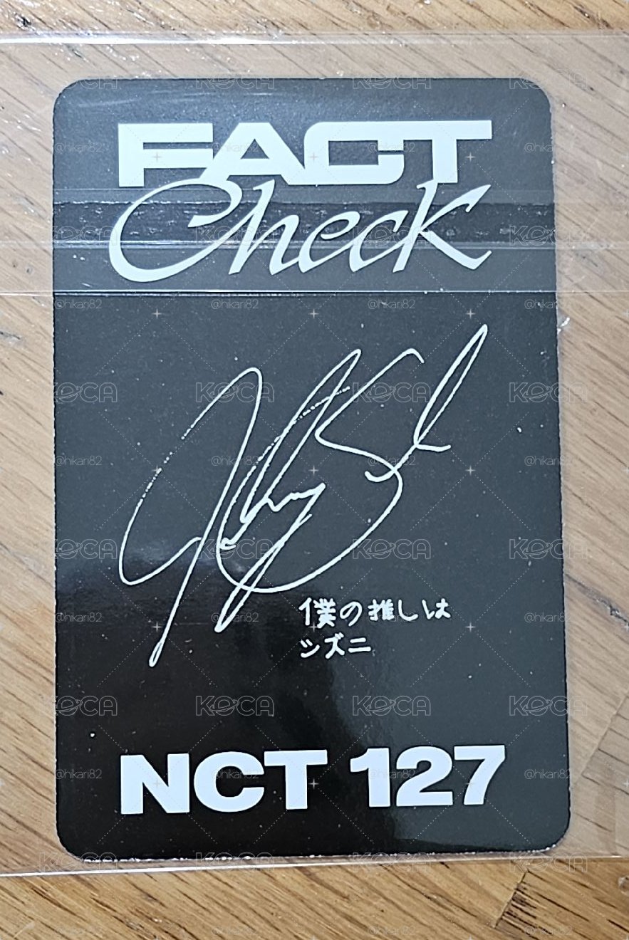 NCT127 FACT CHECK JOHNNY 