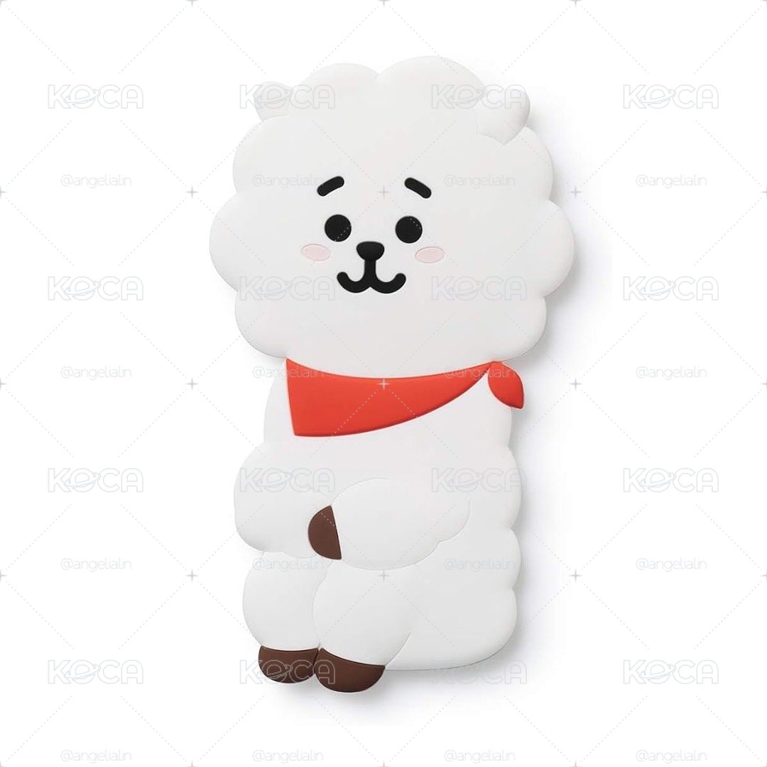 【BT21】矽膠隨身鏡 RJ