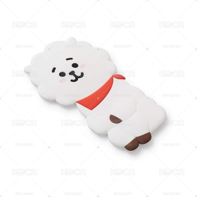 【BT21】矽膠隨身鏡（初代全身款）RJ
