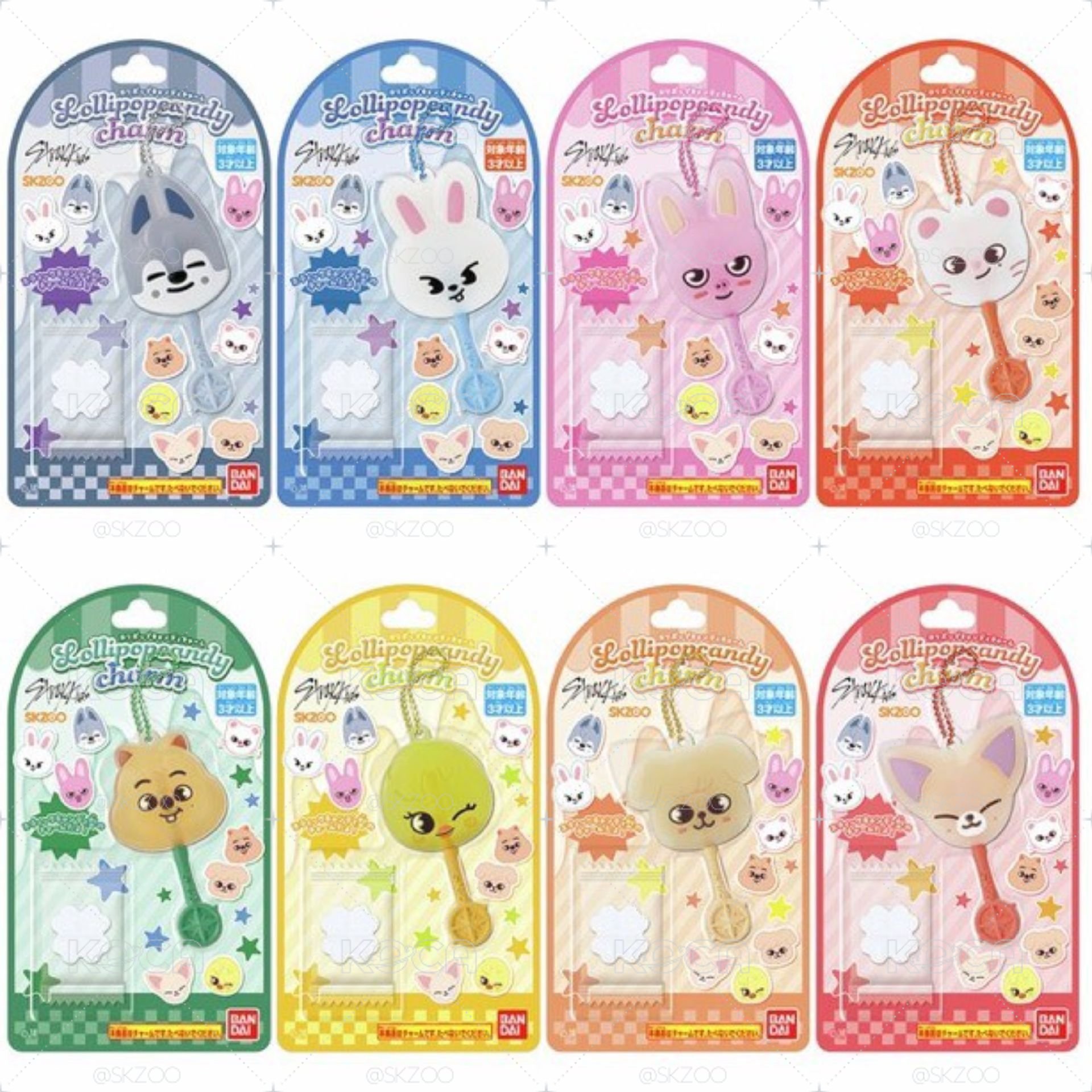 BANDAI 棒棒糖吊飾 