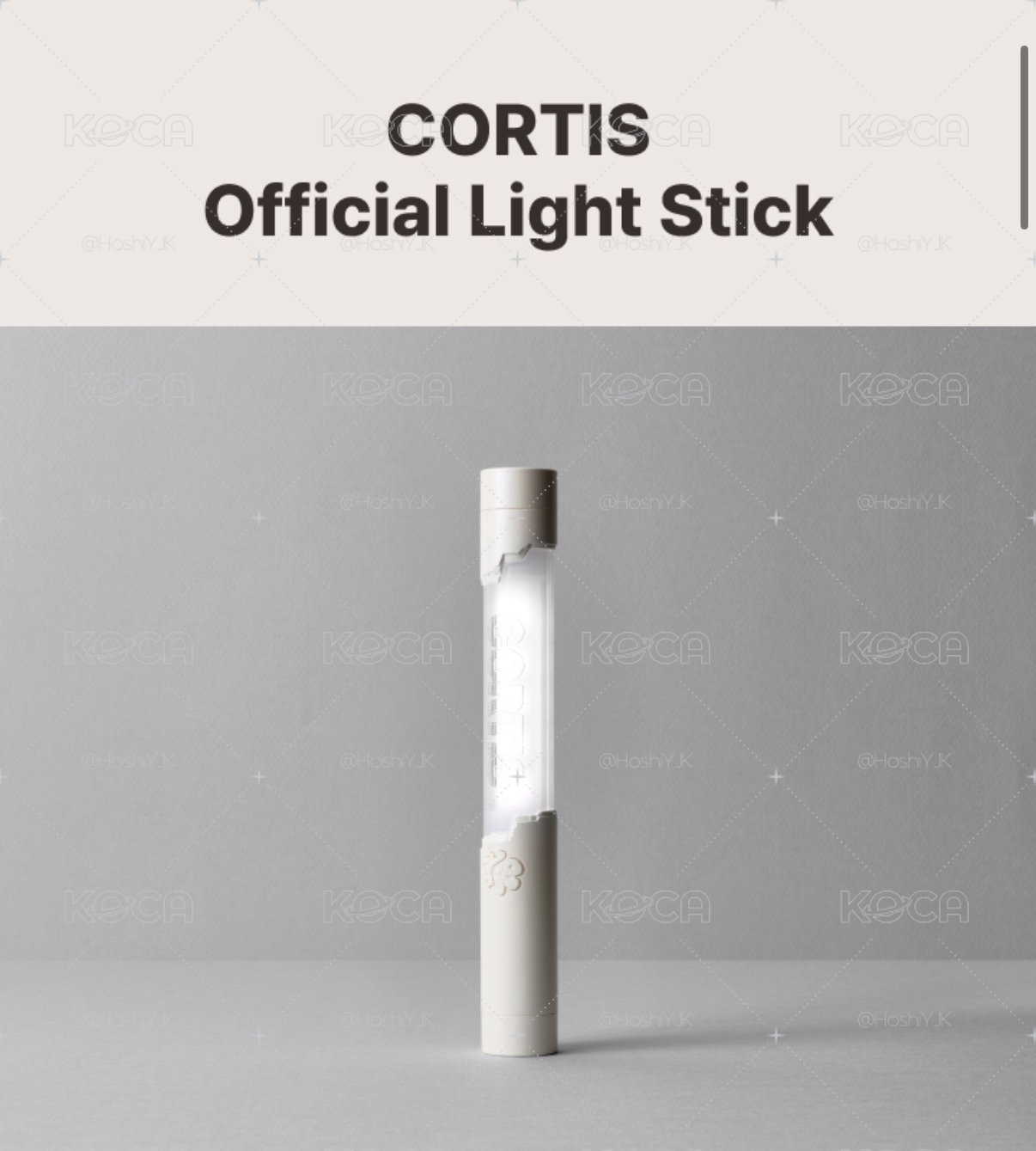 CORTIS手燈 一販