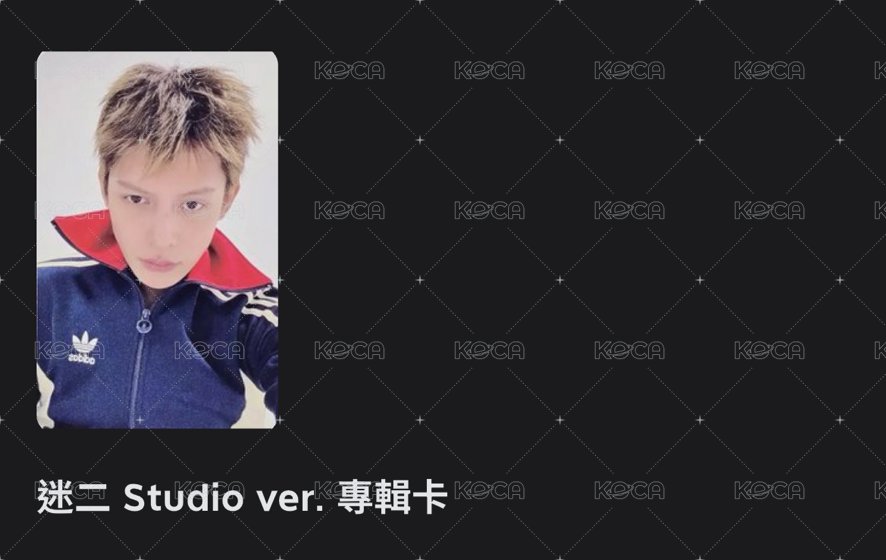JAMES迷二 Studio ver. 專輯卡 