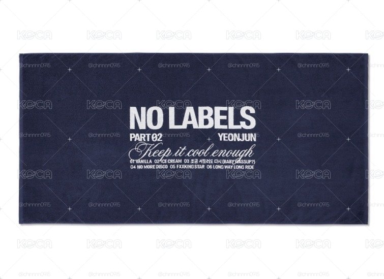 然竣 no labels part02 快閃店周邊