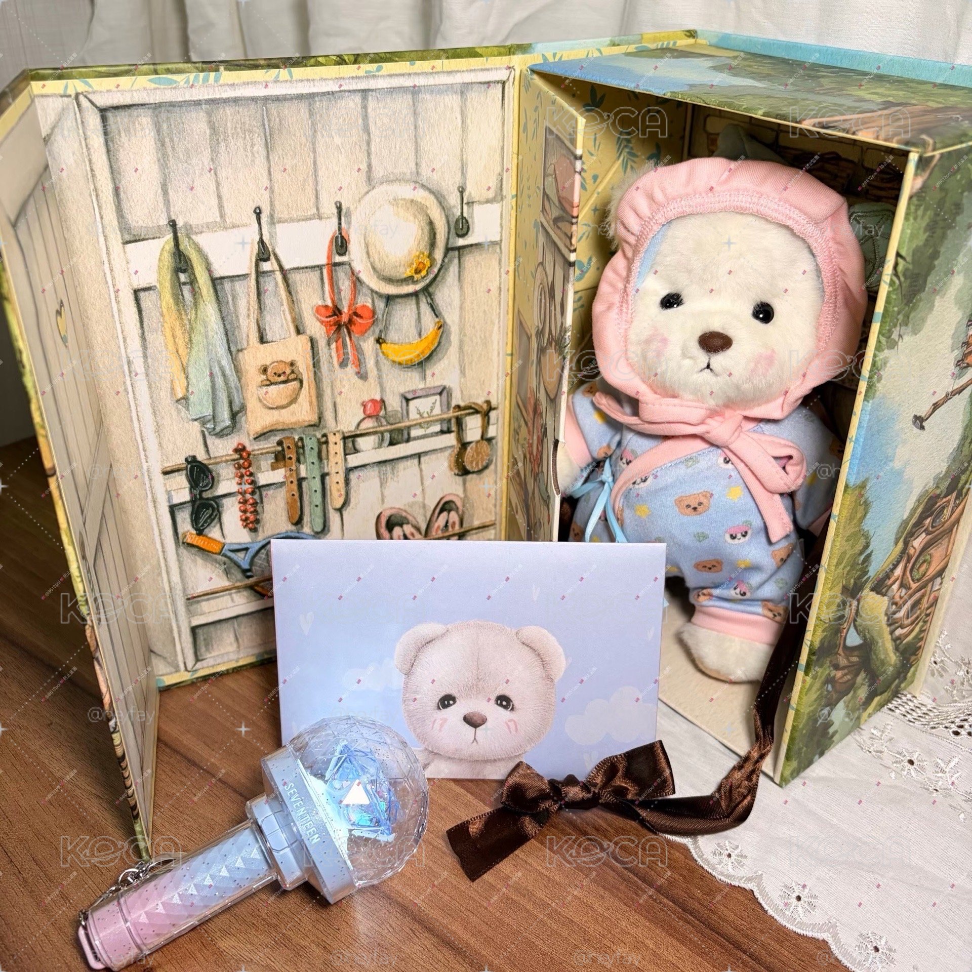 莉娜熊seventeen聯名款_S號