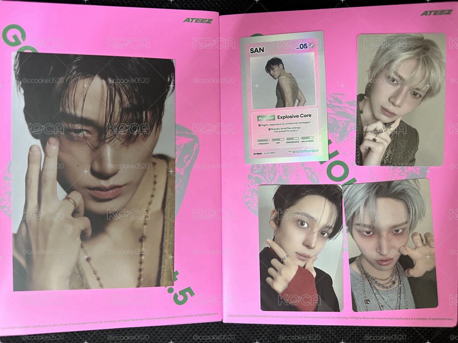 [現貨］ATEEZ GH5 已拆專輯2