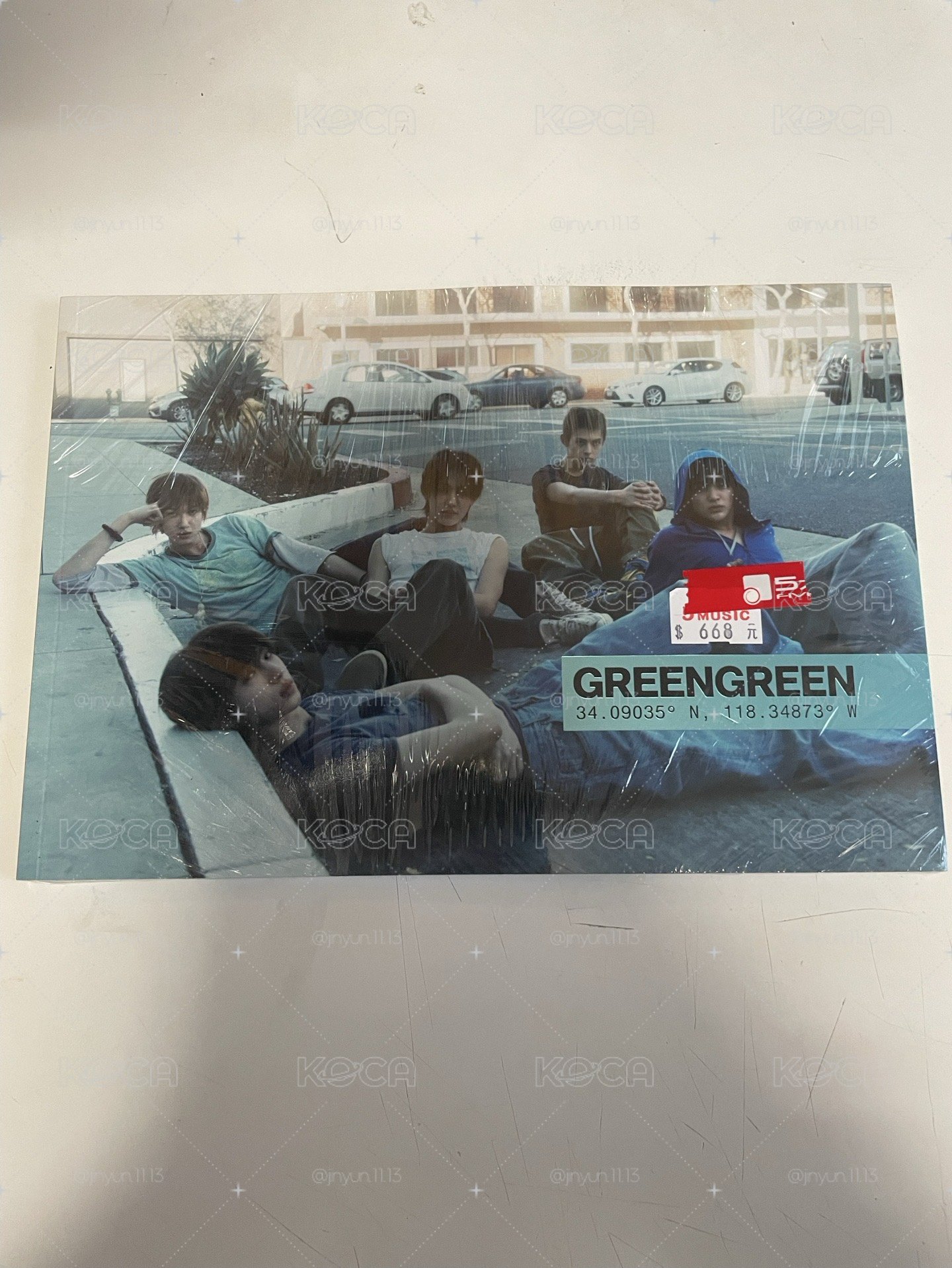 CORTIS 迷你二輯 GREENGREEN 實體專輯 全新未拆