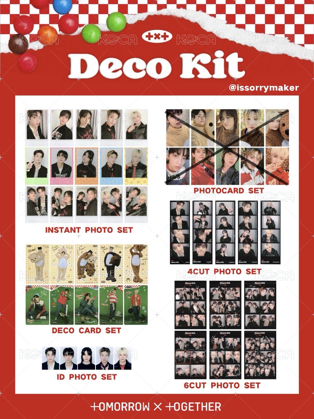 2022 deco kit（只缺自拍卡）