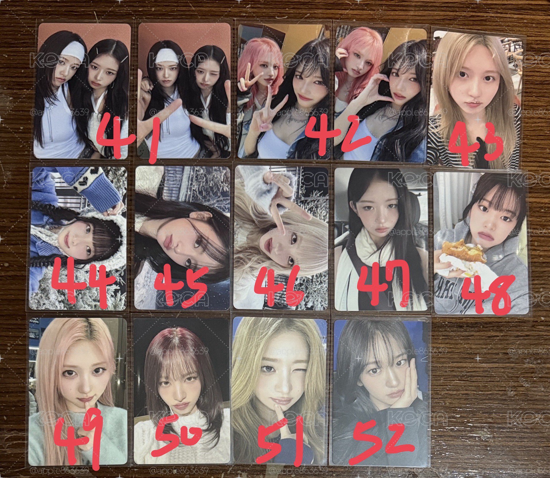 🎀ive 全員小卡-2