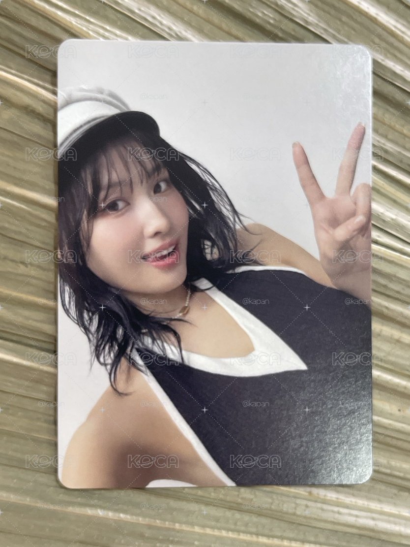 TWICE DIVE日專 Ready To Be Momo入場特典卡