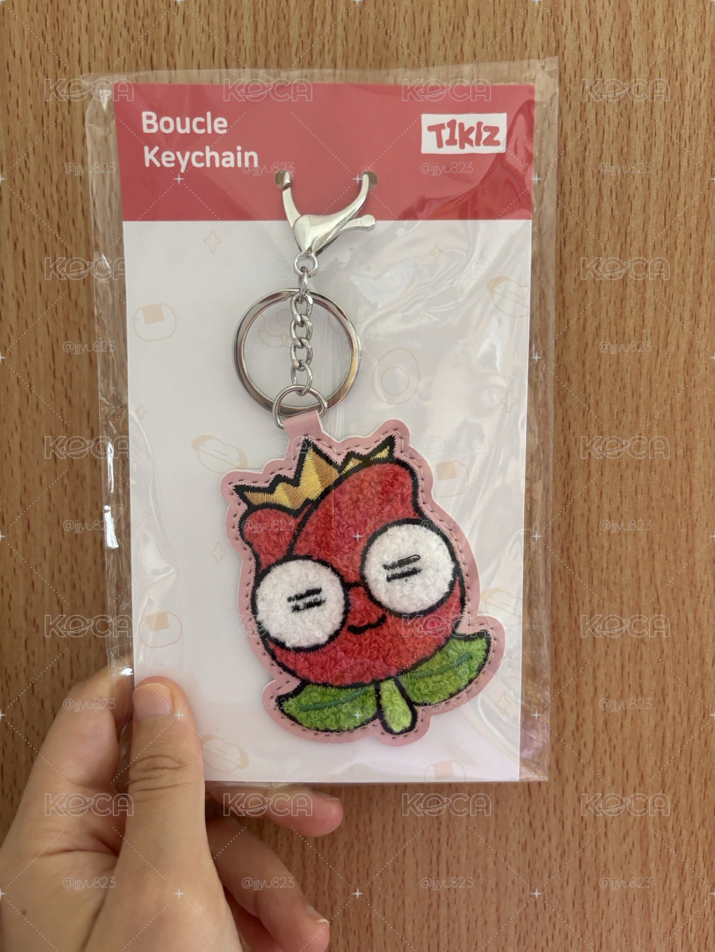 T1 klz刺繡吊飾（有拆檢/不含卡！）