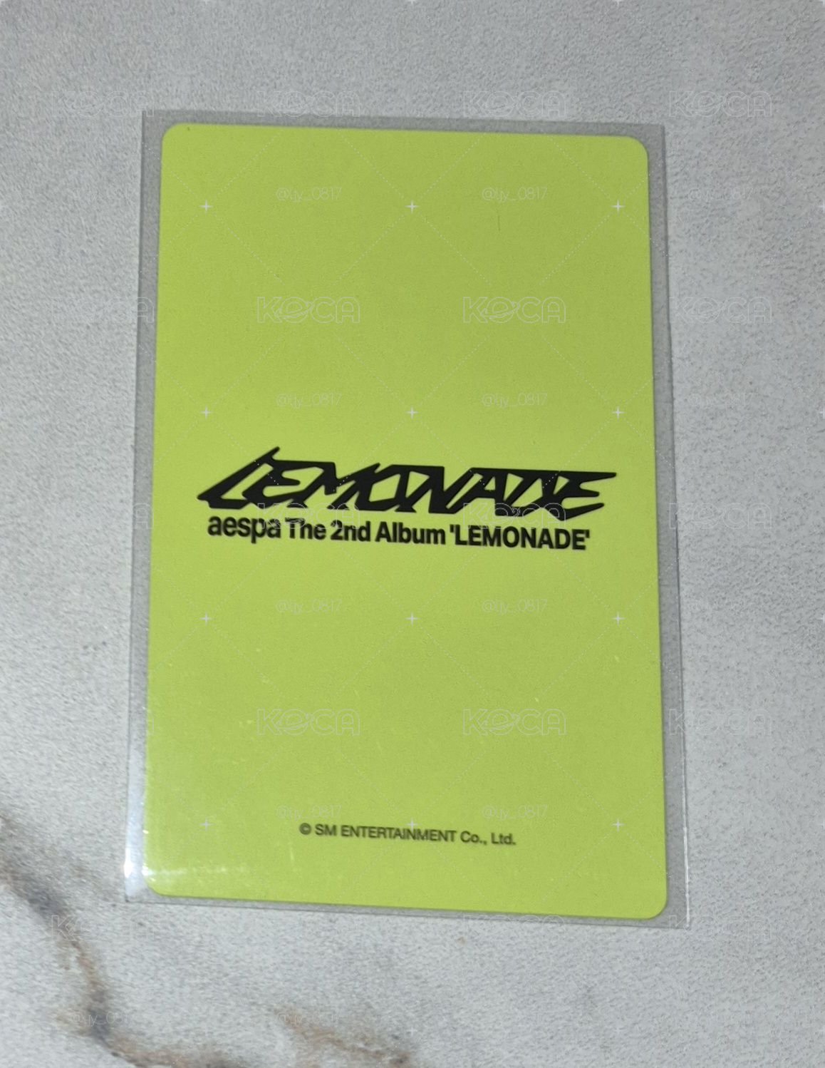 lemonade wvs直播卡冬(滿200不需包手)