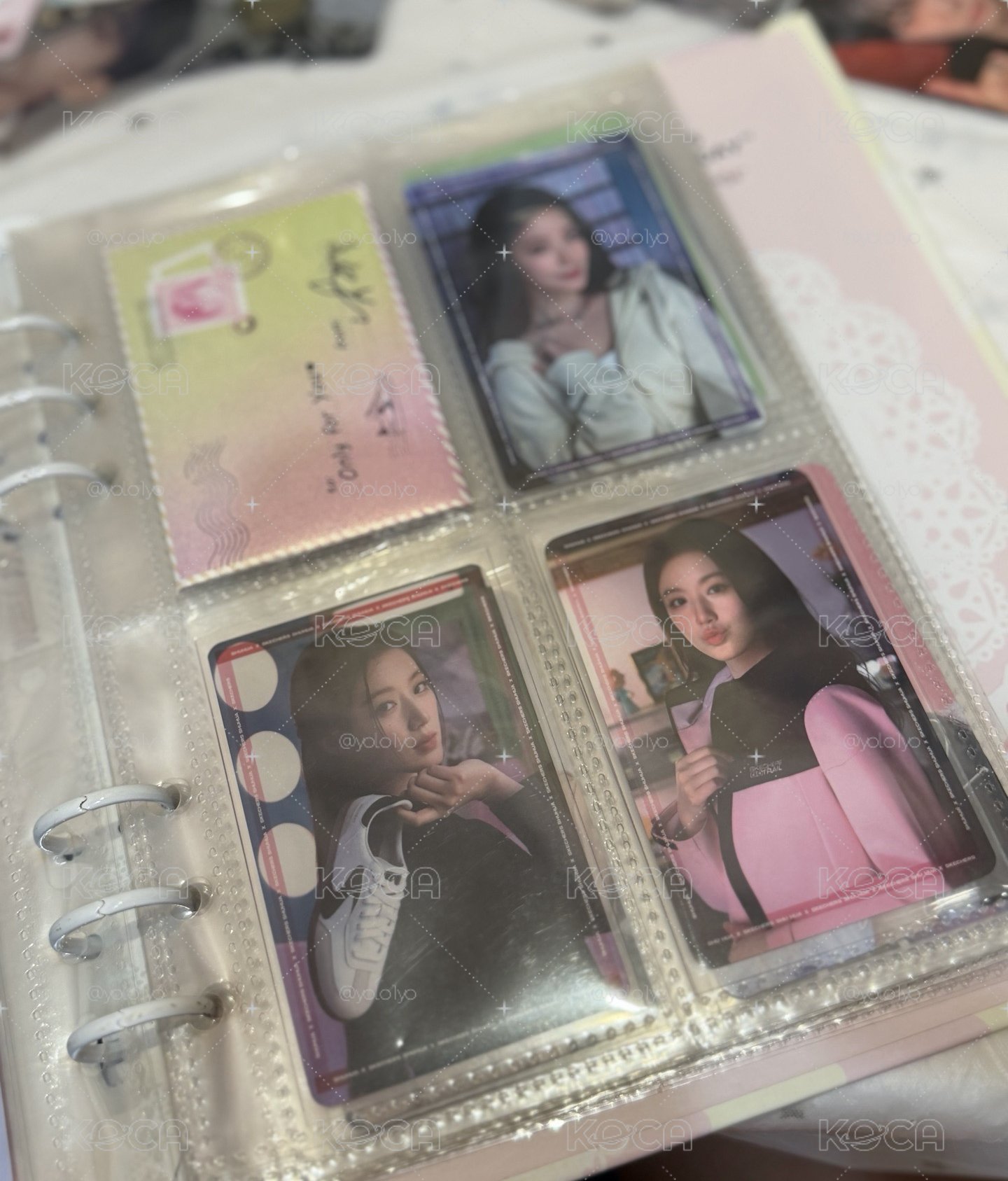 舒華代言卡 一套