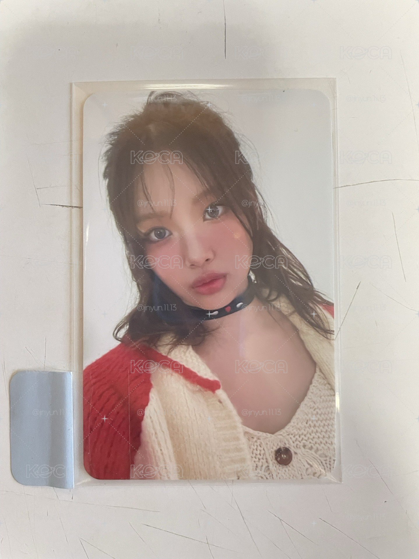 NewJeans 2024年曆周邊 HYEIN 李惠仁 官方年曆小卡 [INDEX]