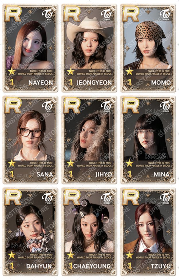 Twice This  is for finale 遊戲卡