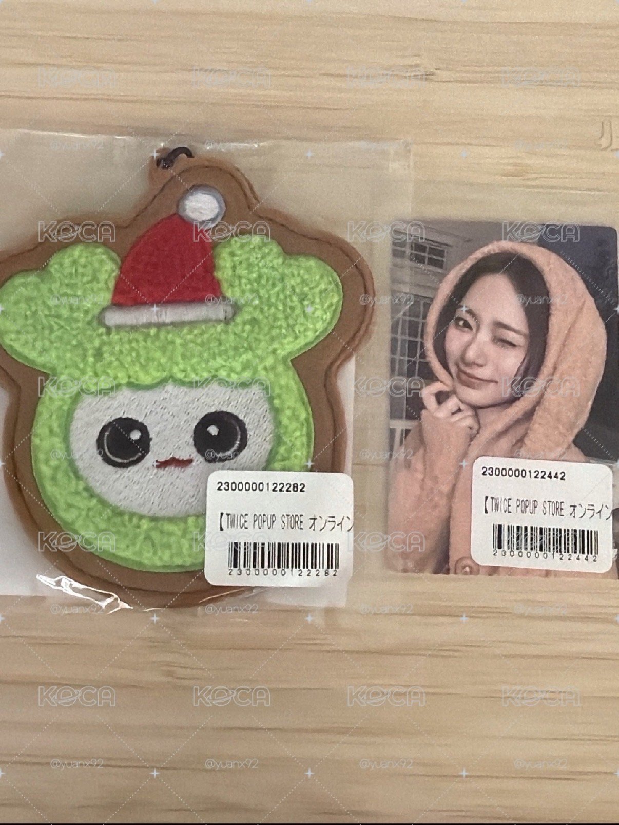TWICE冬日一番賞 F賞子瑜+E賞定延
