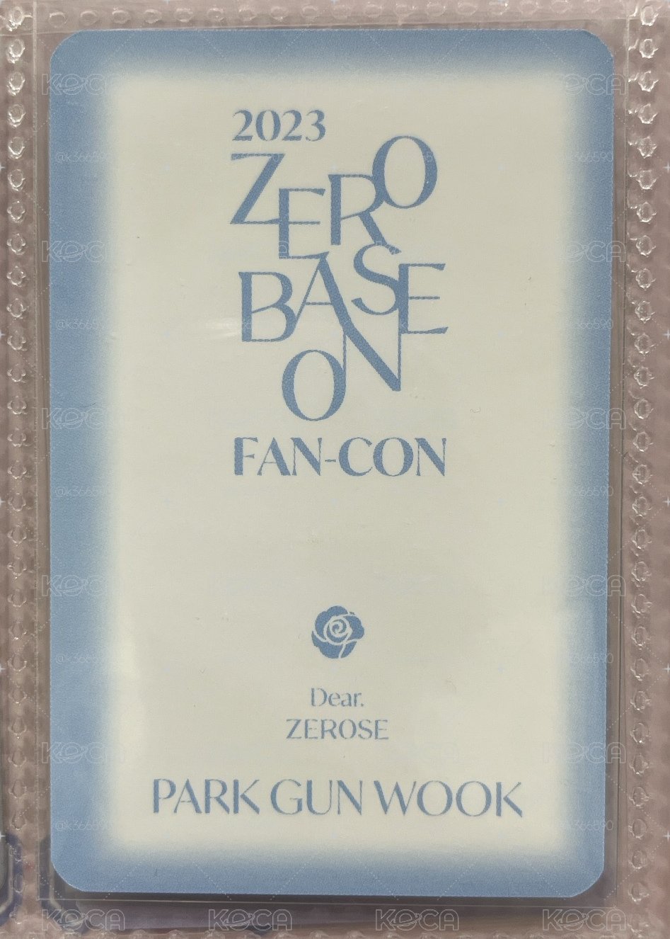 乾旭 2023 FAN-CON周邊卡 蠟燭卡