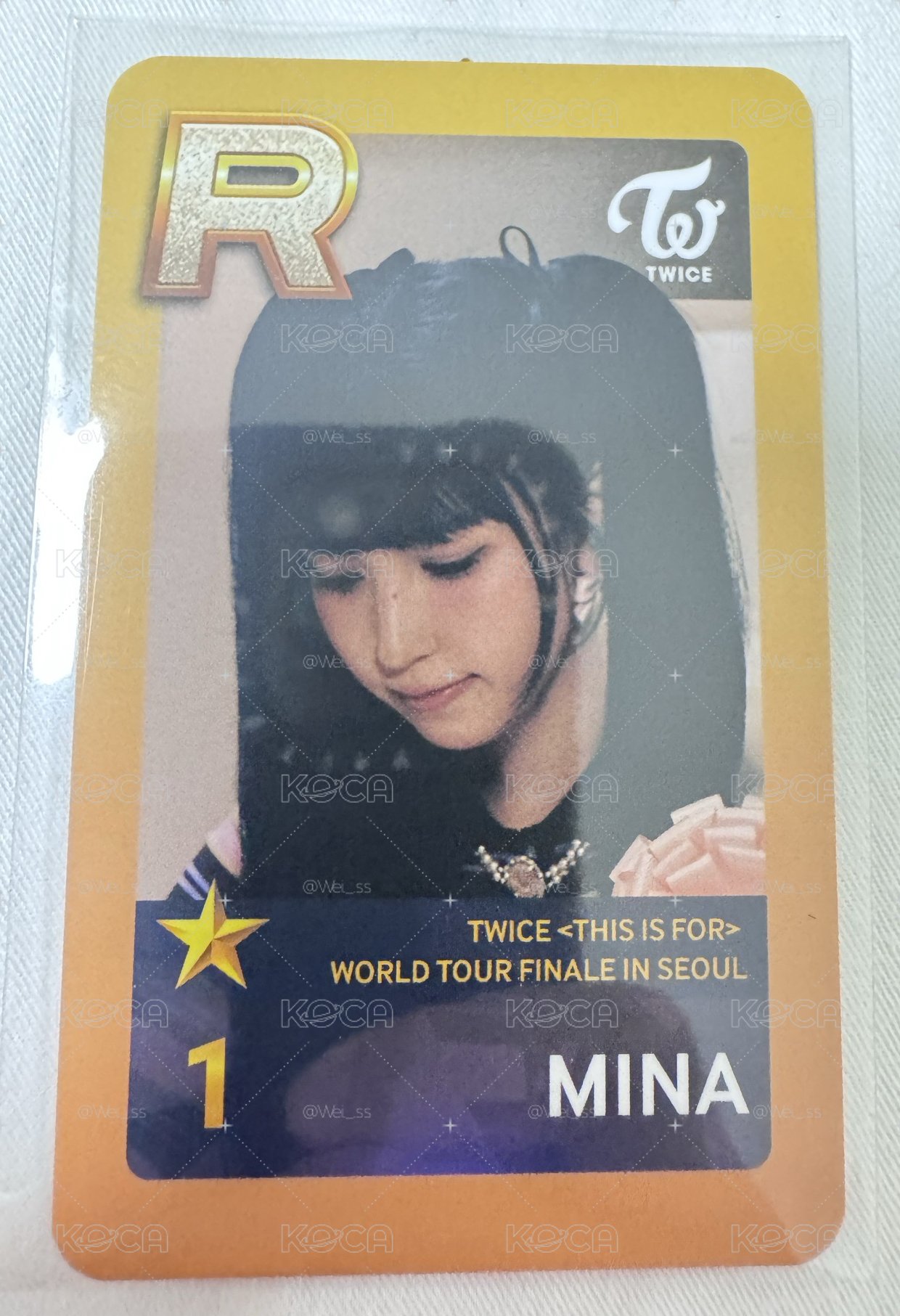 MINA Superstar 遊戲卡