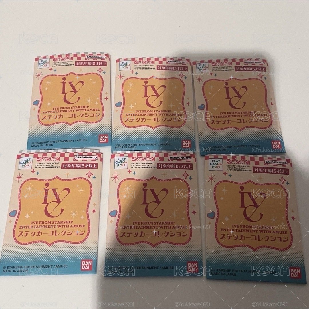 IVE扭蛋貼紙