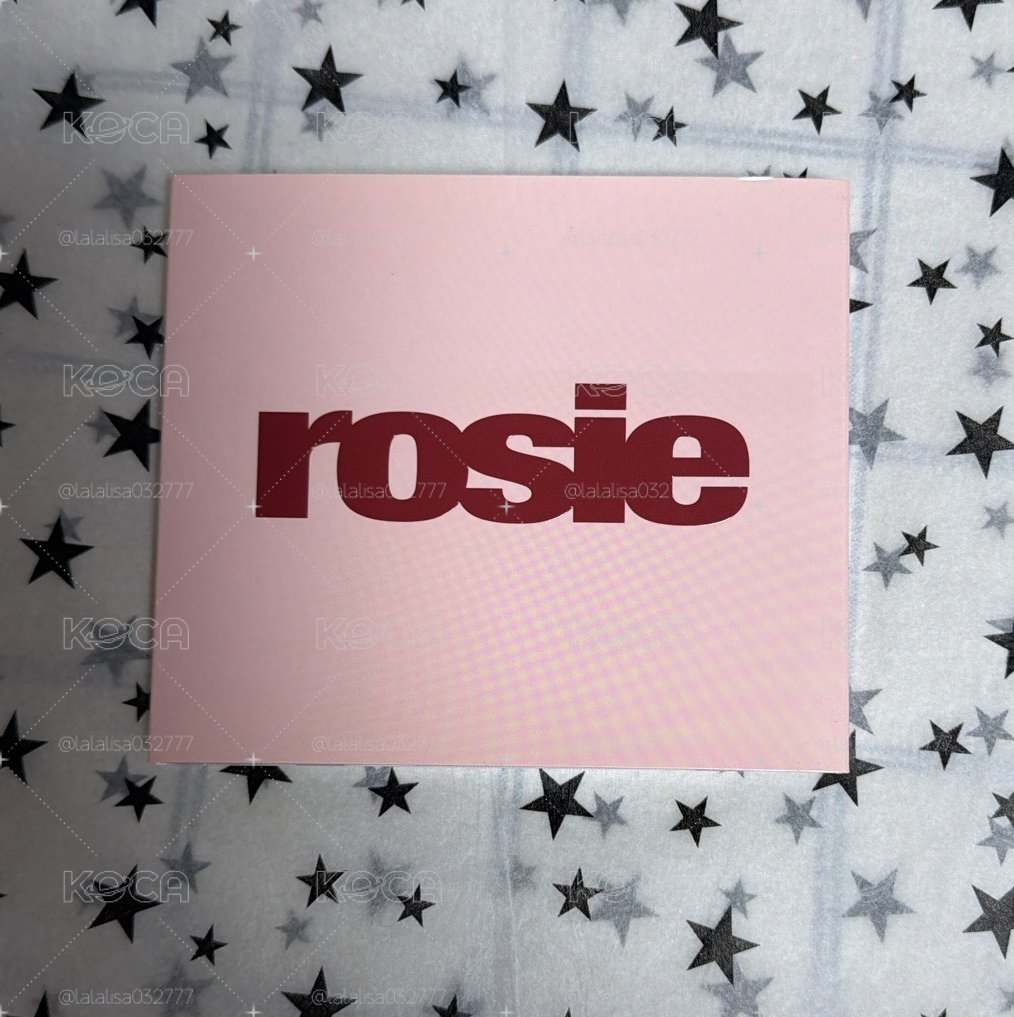 <ROSIE>日專
