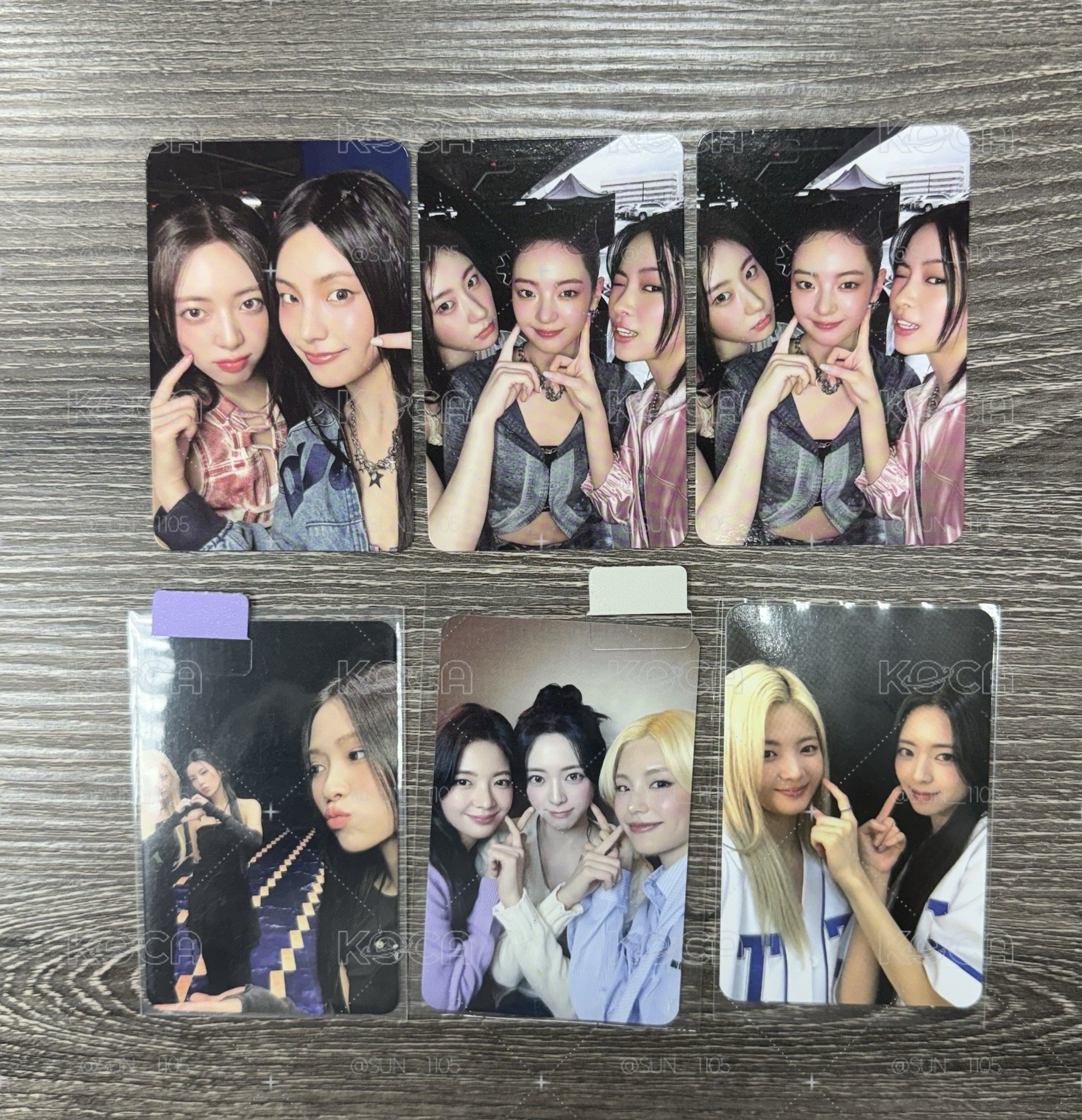 ITZY 雙人小卡區