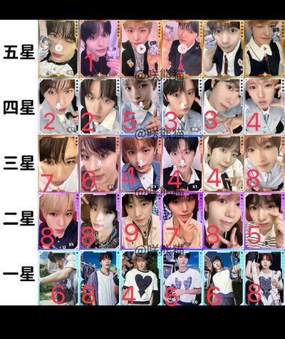 NCT WISH COLOR星光卡