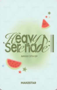 Heavy Serenade ms 8.0 抽選卡 西瓜 背面