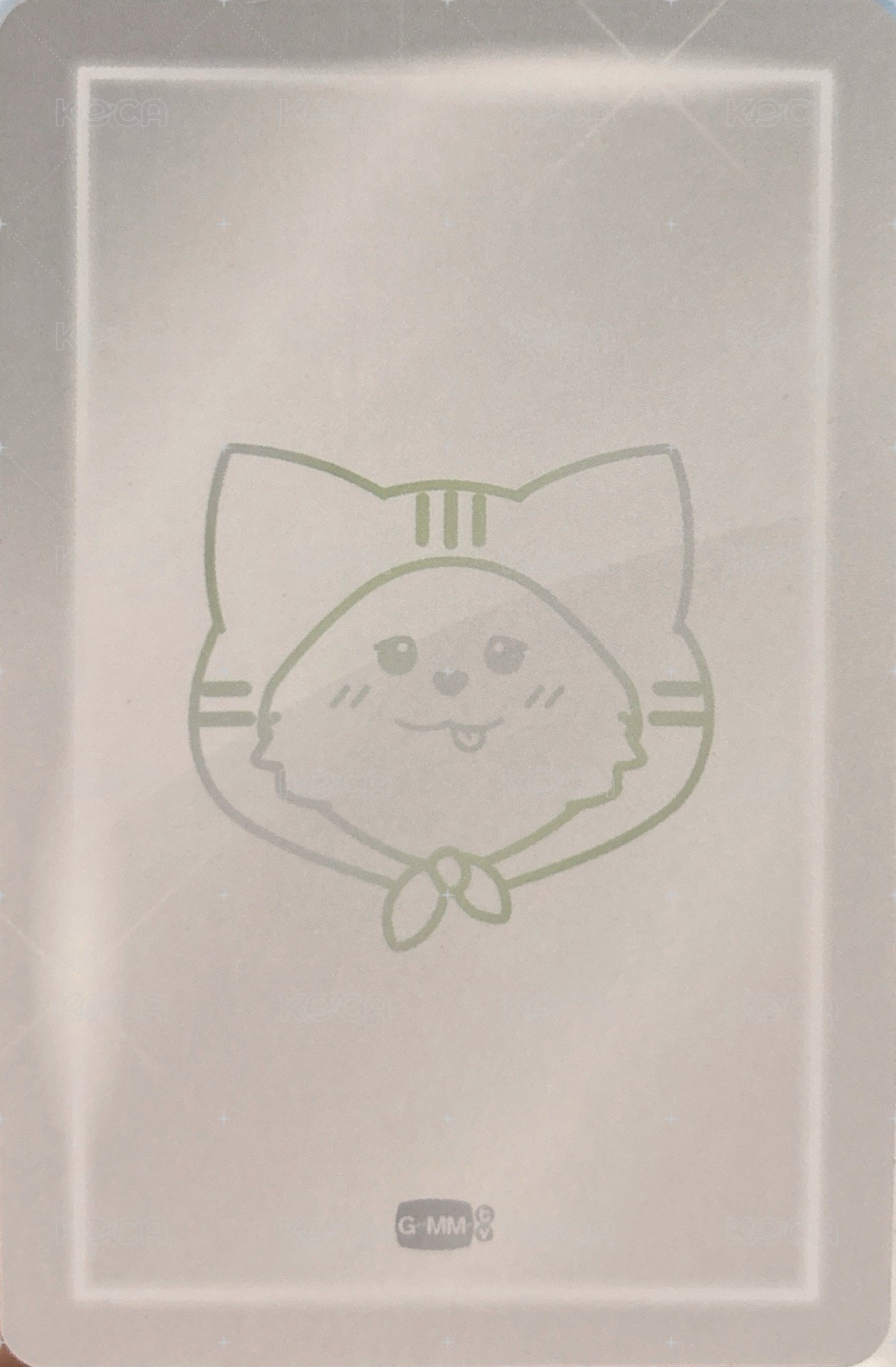 25大阪日閃 MILKLOVE 周邊卡  背面