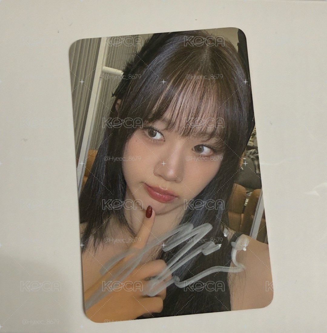 Hyeri惠利人生女主簽名小卡