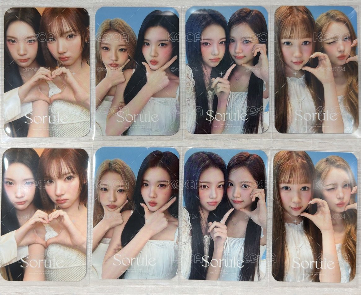 Hearts2hearts Sorule洗髮精代言卡
