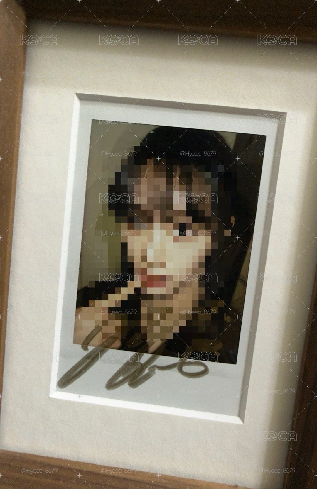Hyeri惠利人生女主見面會親簽拍立得
