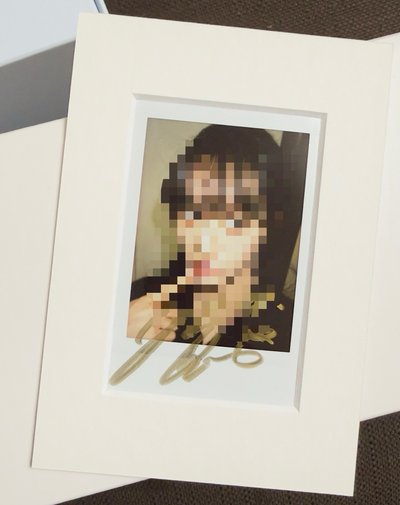 Hyeri惠利人生女主見面會親簽拍立得
