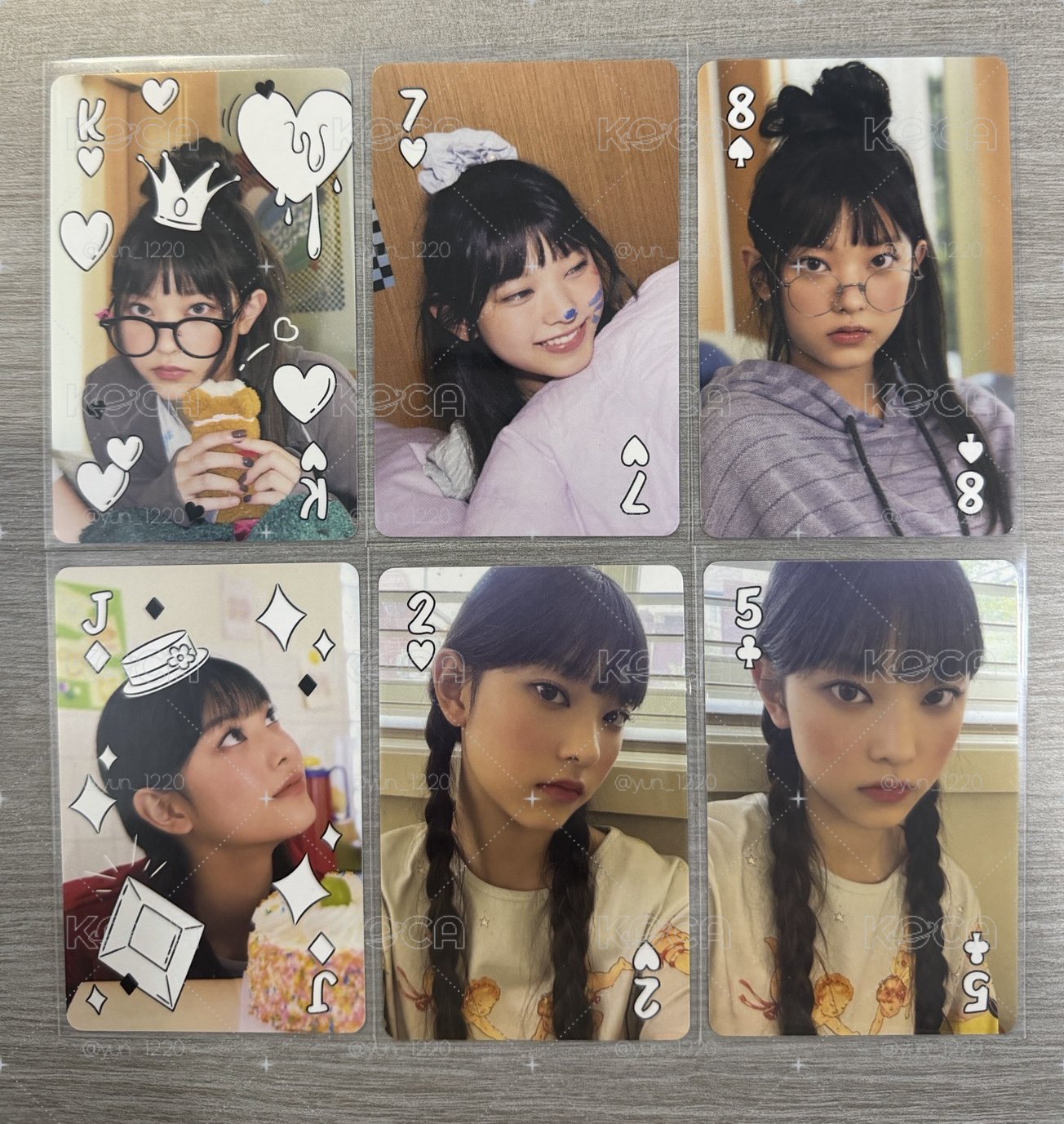 2023年曆撲克牌卡(set&單出都有）