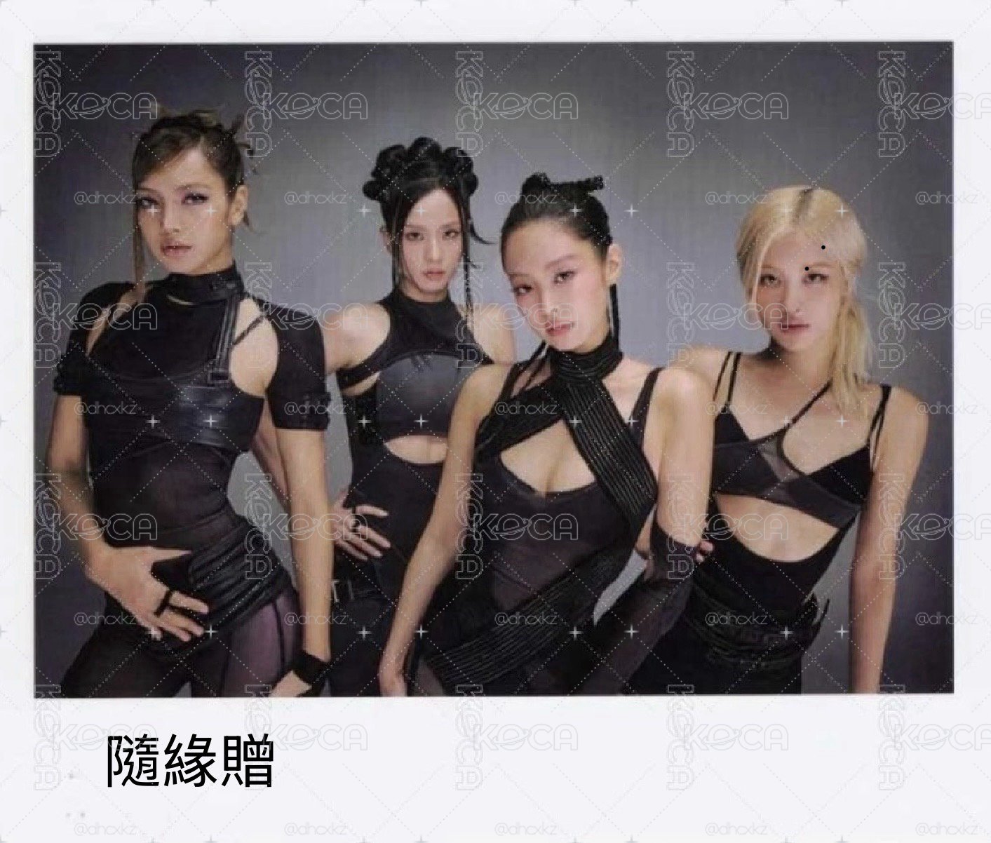 Blackpink Deadline小卡