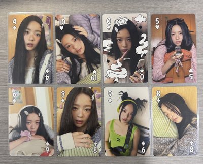 年曆撲克牌卡(set&單出都有）