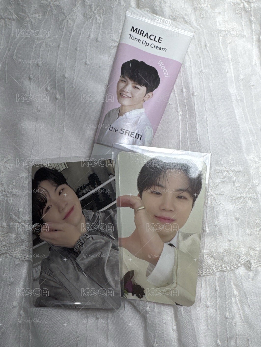 Woozi The Saem素顏霜