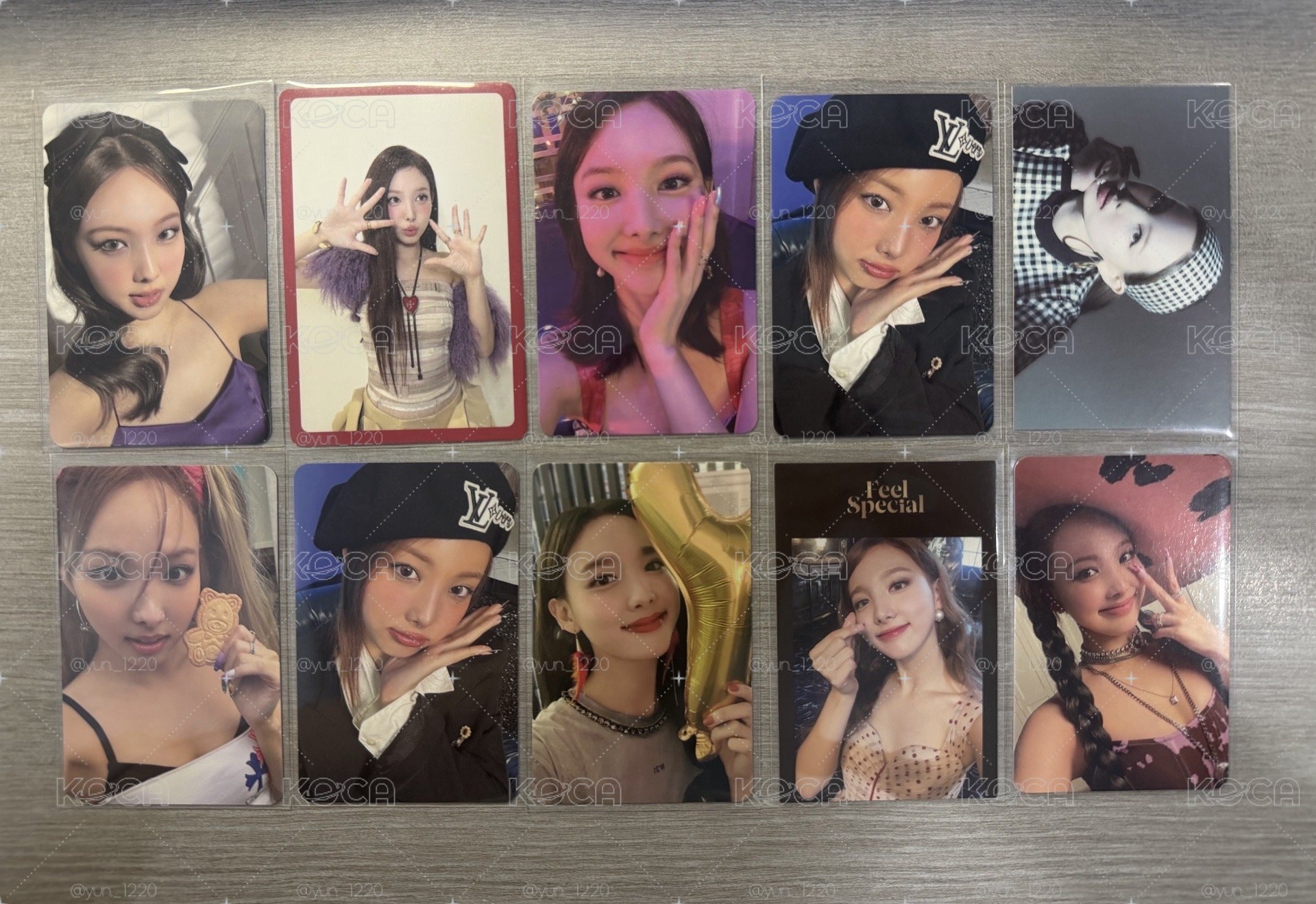 TWICE娜璉小卡堆